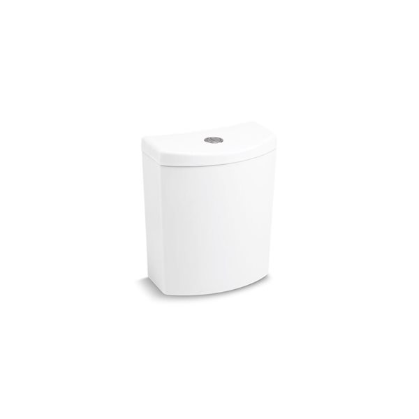 KOHLER Persuade Curv Dual-Flush Toilet Tank - White 3569-0 | Réno-Dépôt